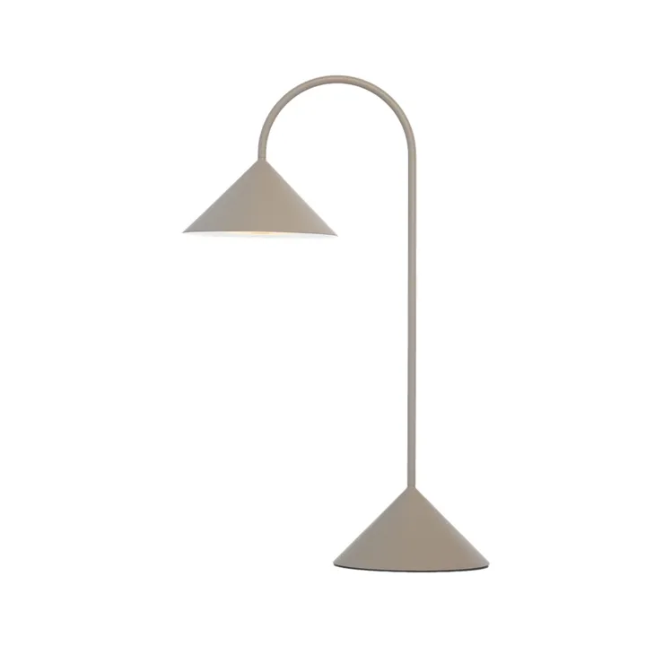 Frandsen Grasp H47 Sand Grey – transportabel bordlampe — produktfoto