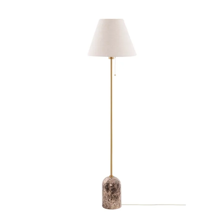 Globen Lighting Gino Brun – gulvlampe — produktfoto