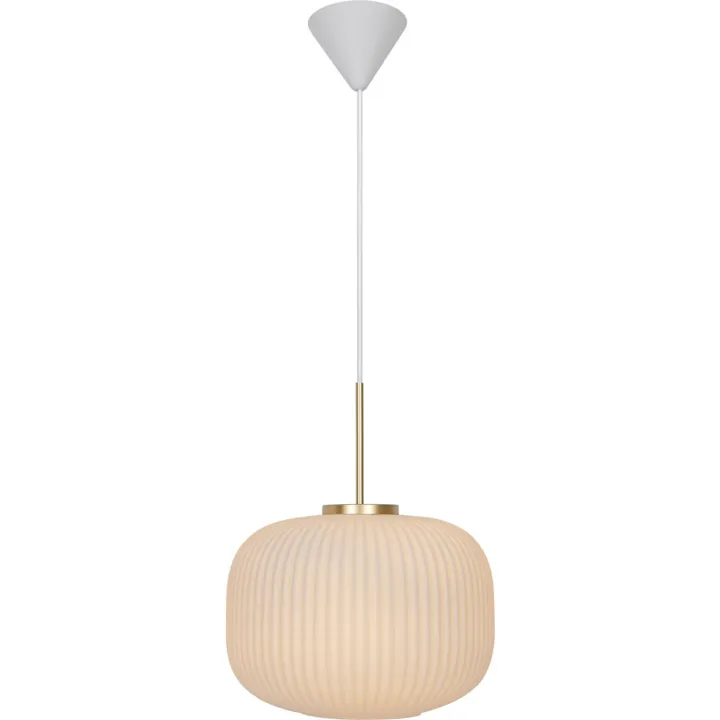 Nordlux Milford , messing, Ø30 cm – pendel — produktfoto