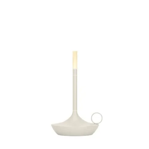 Graypants Wick PRO S Mist Gray – transportabel bordlampe — produktfoto