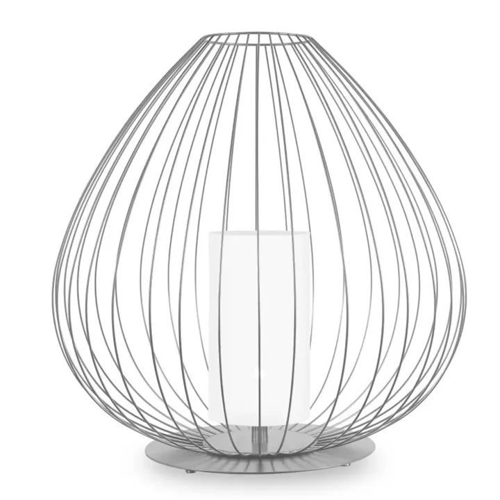 Karman Cell Udendørs Ø84 Glossy White – udendørslampe — produktfoto
