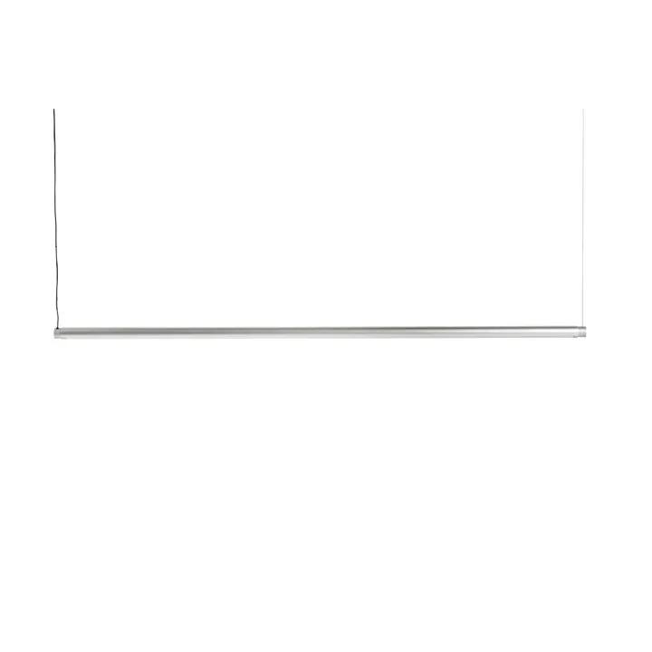 HAY Factor Linear 1500 Diffused Clear Anodised – pendel — produktfoto
