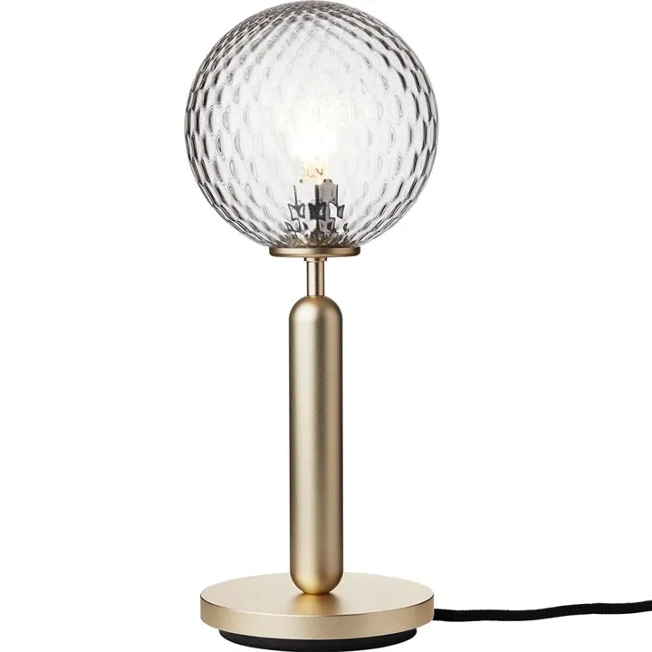 Nuura Miira Messing/Optic Klar – bordlampe — produktfoto