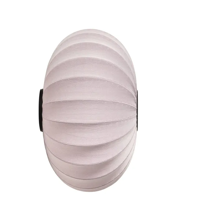 Made By Hand Knit-Wit Oval Ø76 cm Light Pink – væglampe — produktfoto