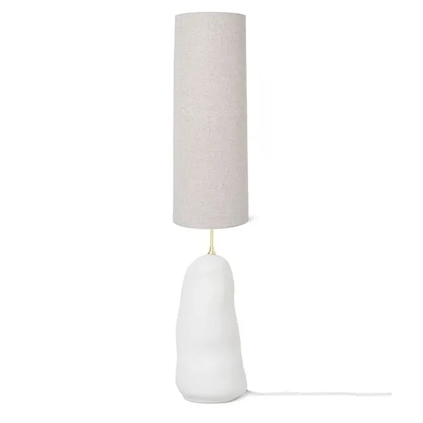 Ferm Living Hebe Stor Hvid med Hvid Skærm – gulvlampe — produktfoto