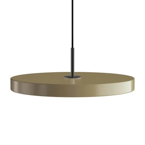 Umage Asteria medium , taupe/sort – pendel — produktfoto