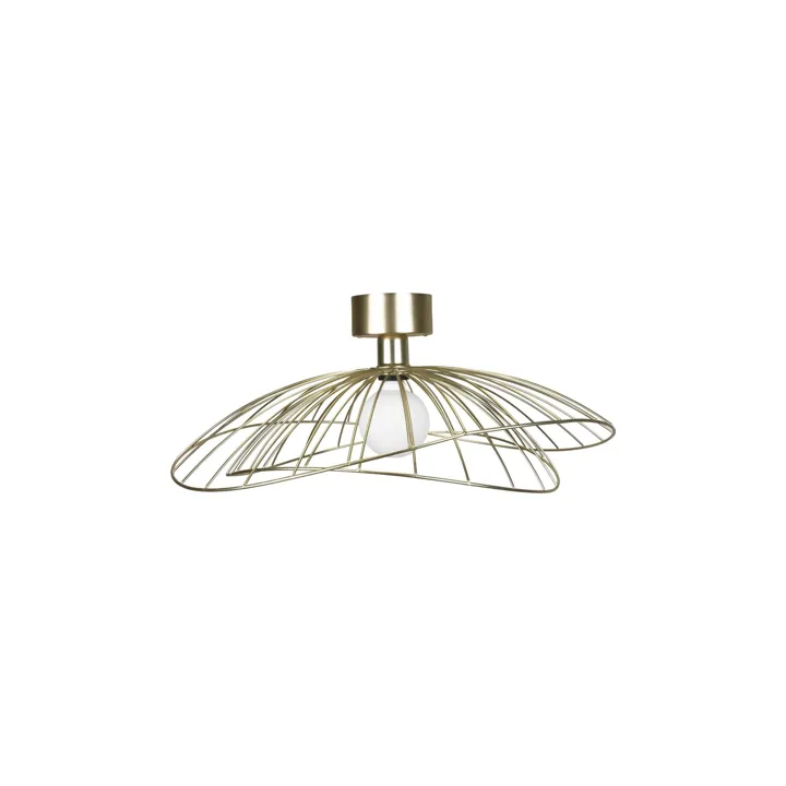 Globen Lighting Ray 60 Væg/ Børstet Messing – væglampe — produktfoto