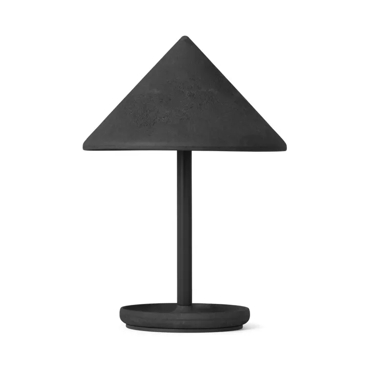Mater Terra Coffee Waste Black – transportabel bordlampe — produktfoto
