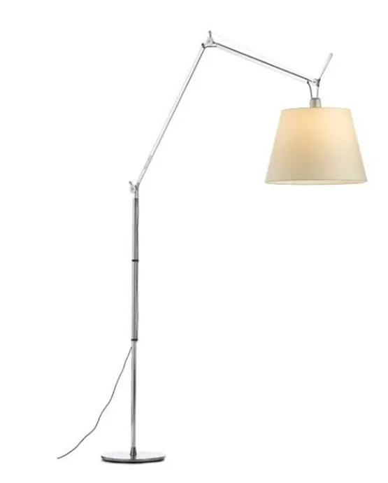 Artemide Tolomeo Mega Terra, Ø42 pergament – gulvlampe — produktfoto