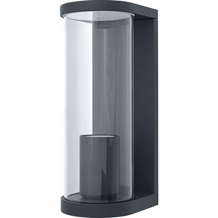 Osram Endura Classic Tubular udendørs , E27, grå – udendørs væglampe — produktfoto