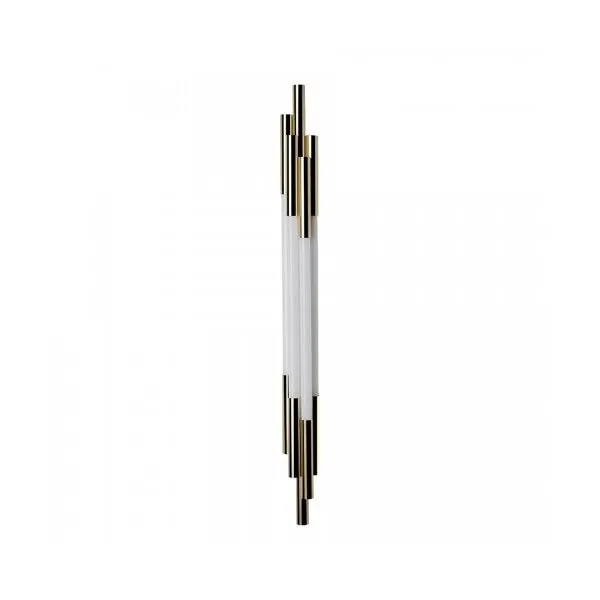 DCWéditions ORG 1050 Messing/Opal – væglampe — produktfoto