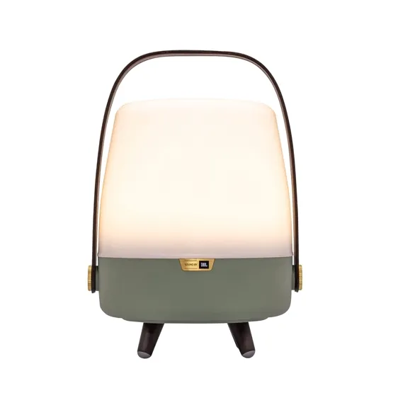 Kooduu Lite-up Play Mini 2.0 LED lampe m/JBL højtaler, petroleum – bordlampe — produktfoto