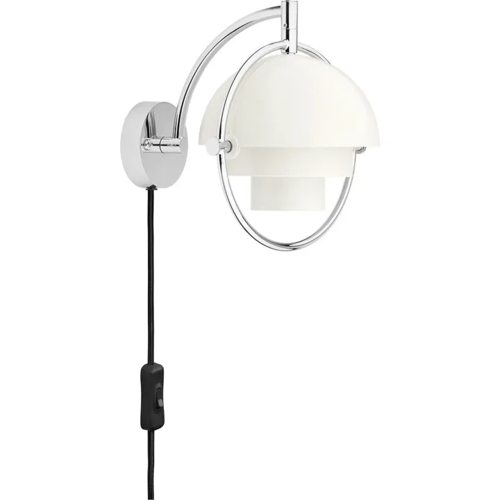 GUBI Multi-Lite Mat Hvid – væglampe — produktfoto