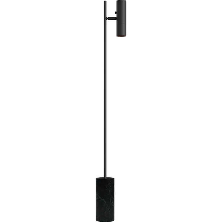 Sackit Expo , sort – gulvlampe — produktfoto