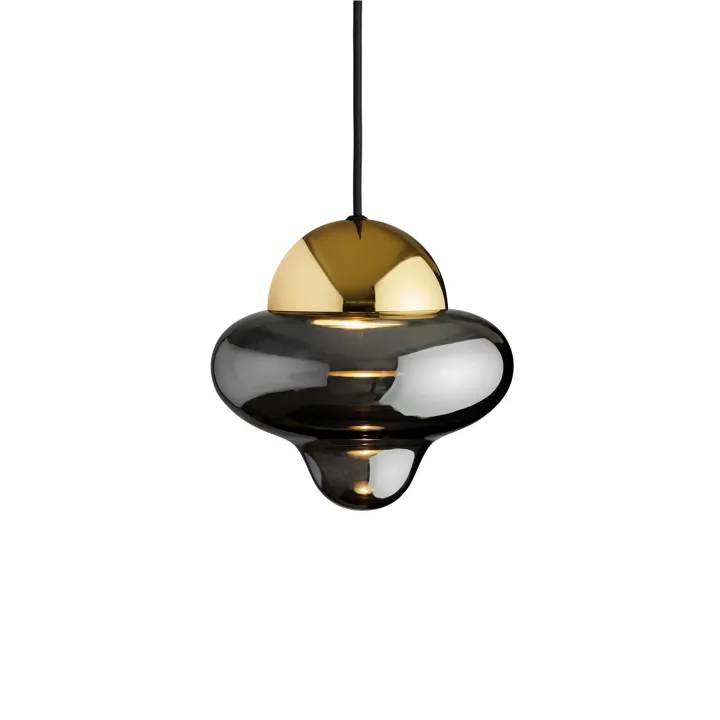 Design By Us Nutty Smoke/Guld – pendel — produktfoto