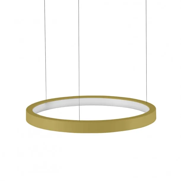 Martinelli Luce Lunaop Ø80 cm 2700K Gold – pendel — produktfoto