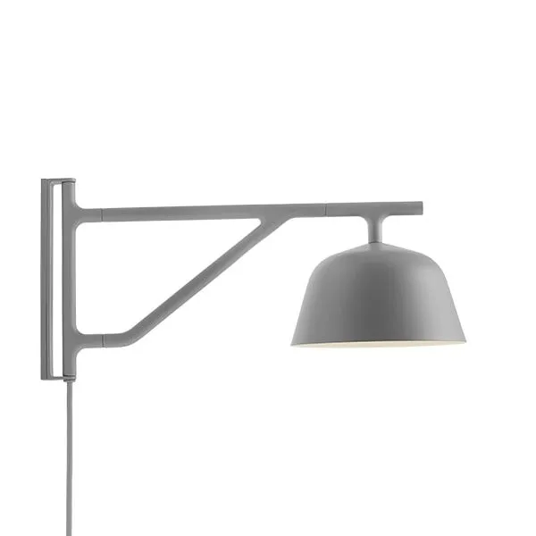Muuto Ambit Grå – væglampe — produktfoto