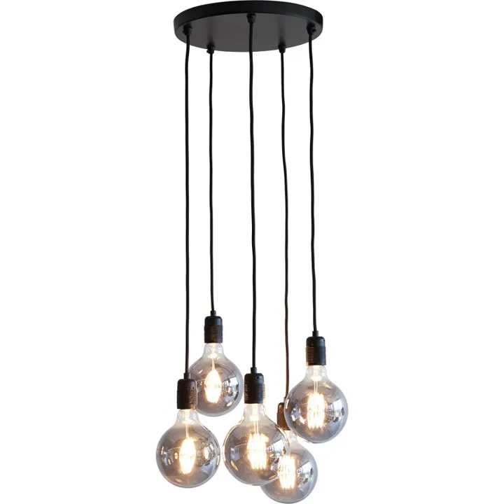 Nielsen Light K9 klyngependel, 5 lamper – pendel — produktfoto