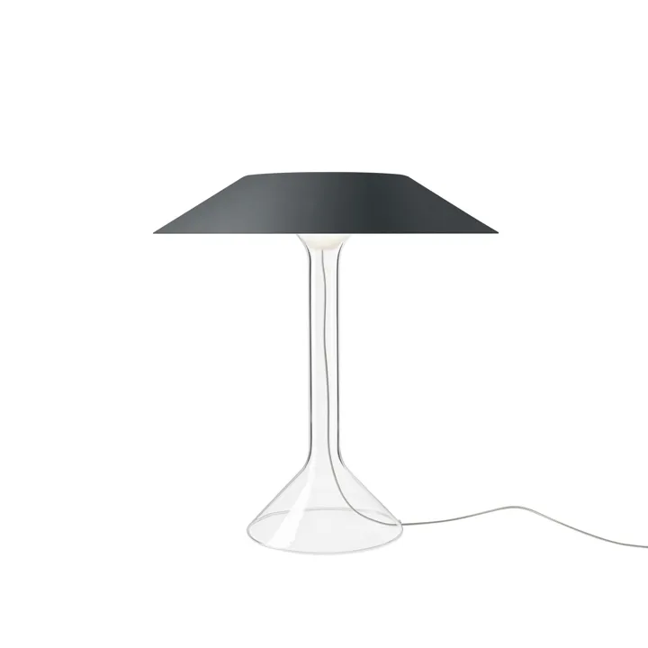 Foscarini Chapeaux M Grå – bordlampe — produktfoto
