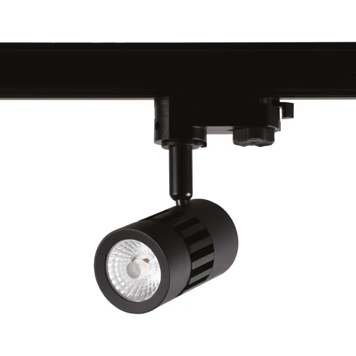 Scan Products Esma 3F skinnespot, 4000K, Ø5,5 cm, sort – spot — produktfoto