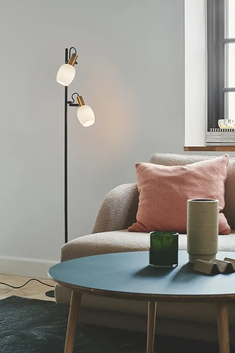 Nordlux Arild , sort – gulvlampe — produktfoto