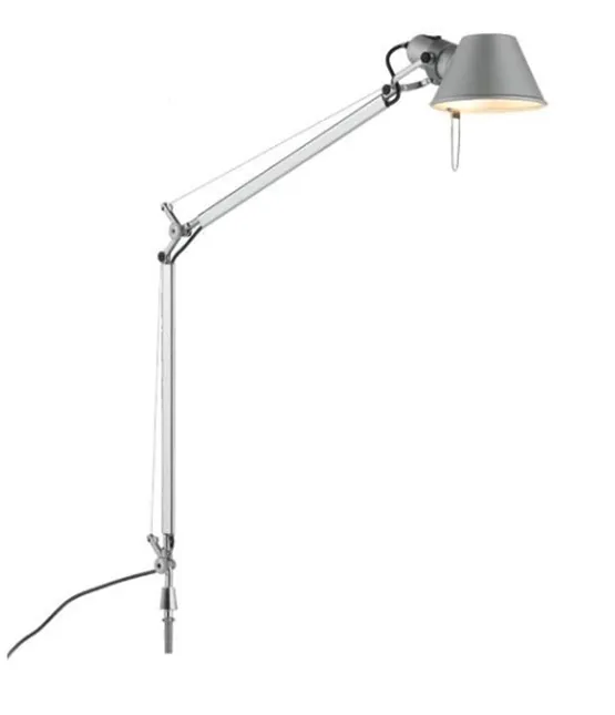 Artemide Tolomeo , aluminium m/bordbolt – bordlampe — produktfoto