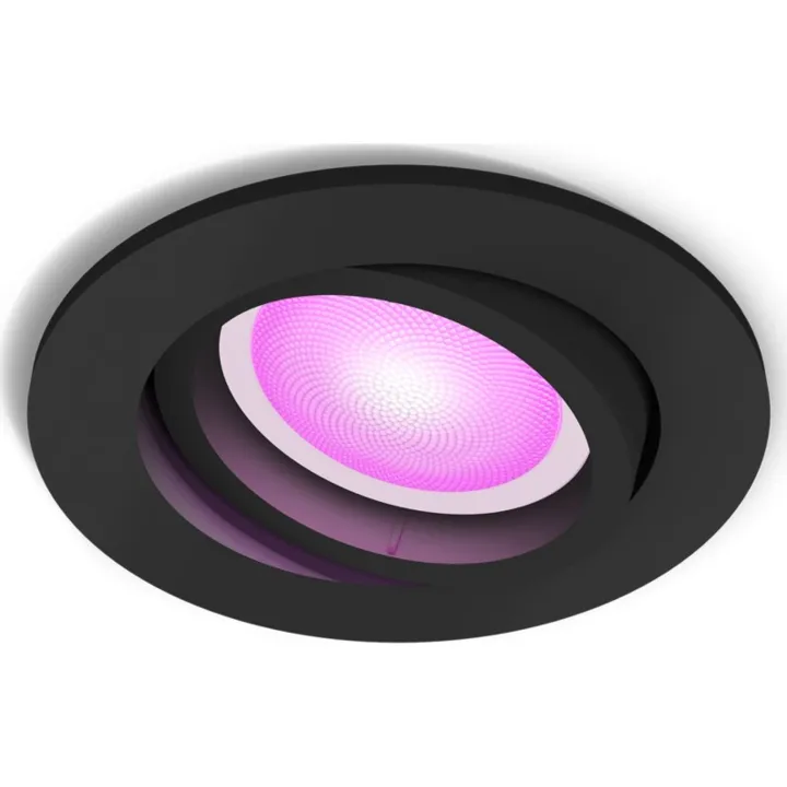 Philips Hue Centura Recessed Round indbygningsspot, sort – indbygningsspot — produktfoto