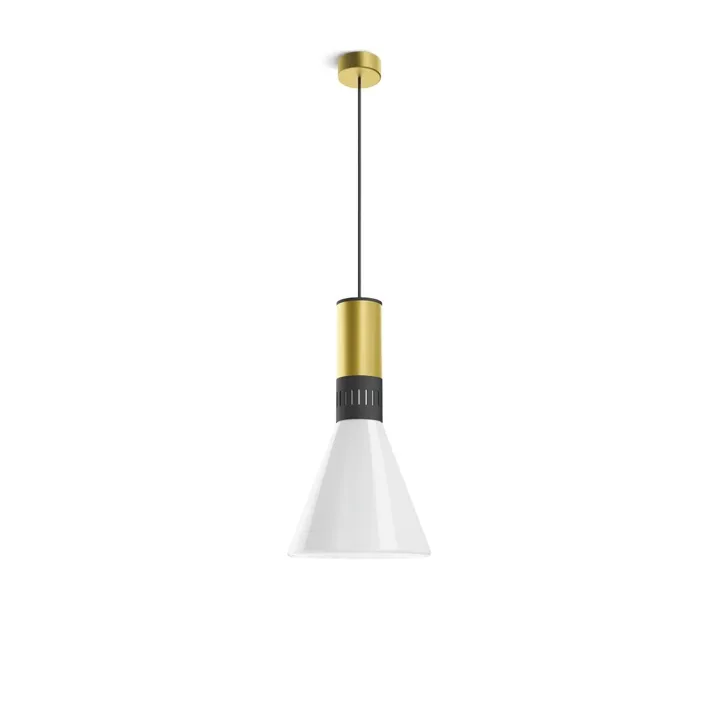 Stilnovo Cono Ø21 Satin Gold – pendel — produktfoto