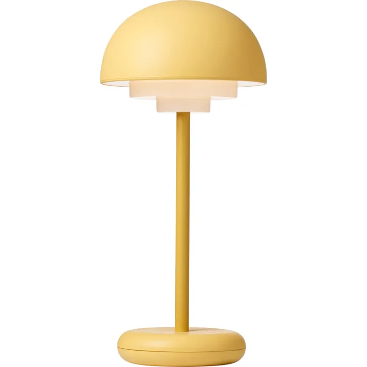 Nielsen Light Toscana genopladelig , gul – bordlampe — produktfoto