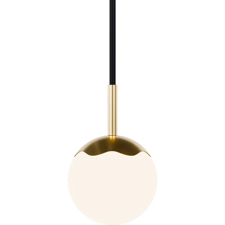 Rebello Decor Circle of Life , sort ledning, Ø11 cm – pendel — produktfoto