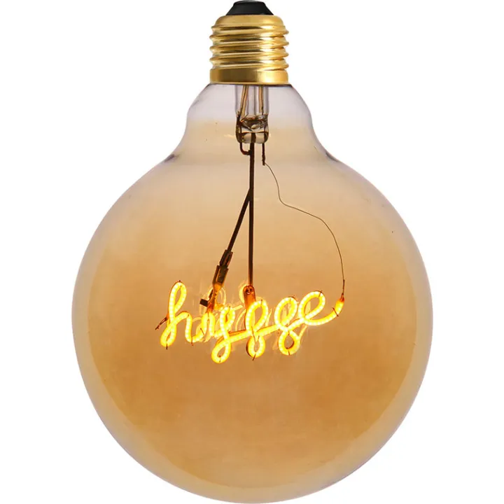 Halo Design Colors Hygge E27 globepære, 3-trins dæmp, 4W – pære — produktfoto