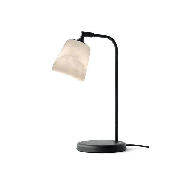 New Works Material The Black Sheep Marmor – bordlampe — produktfoto