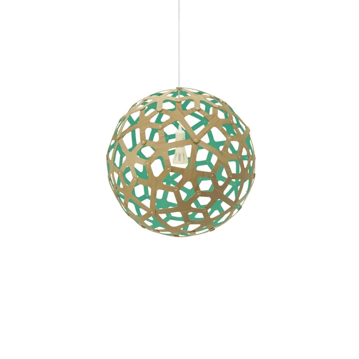 David Trubridge Coral Ø40 Aqua – pendel — produktfoto
