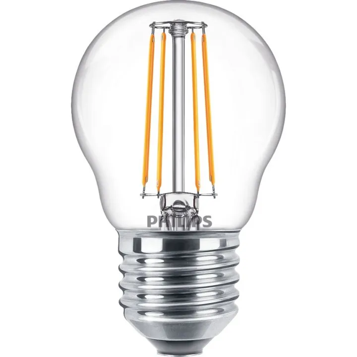 Philips CorePro E27 kronepære, 2700K, 4,3W – pære — produktfoto