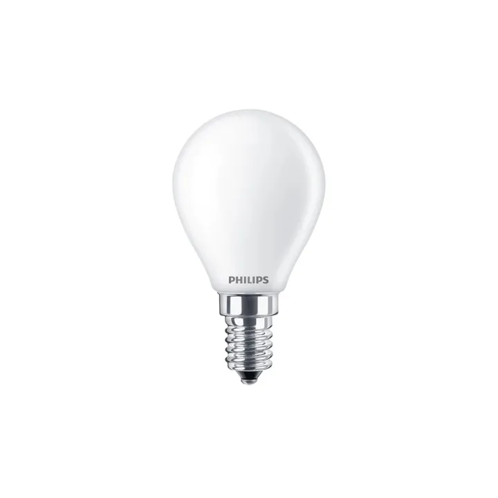 E14 Pære 40W 2200-2700K 470lm Dæmpbar Frostet — produktfoto