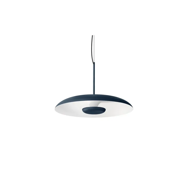 Linea Light collection Basin_P Ø48 Stålblå – pendel — produktfoto