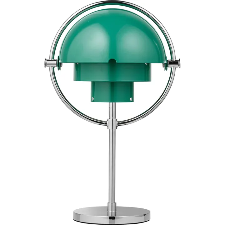 GUBI Multi-Lite Teal Green – transportabel bordlampe — produktfoto