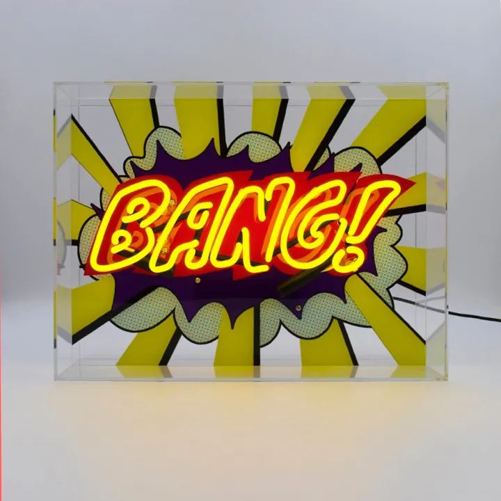 Locomocean Bang neonskilt – dekorationslys — produktfoto