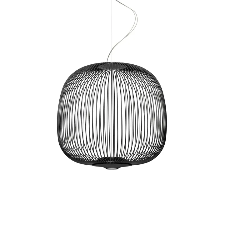 Foscarini Spokes 2 Midi med LED Sort – pendel — produktfoto
