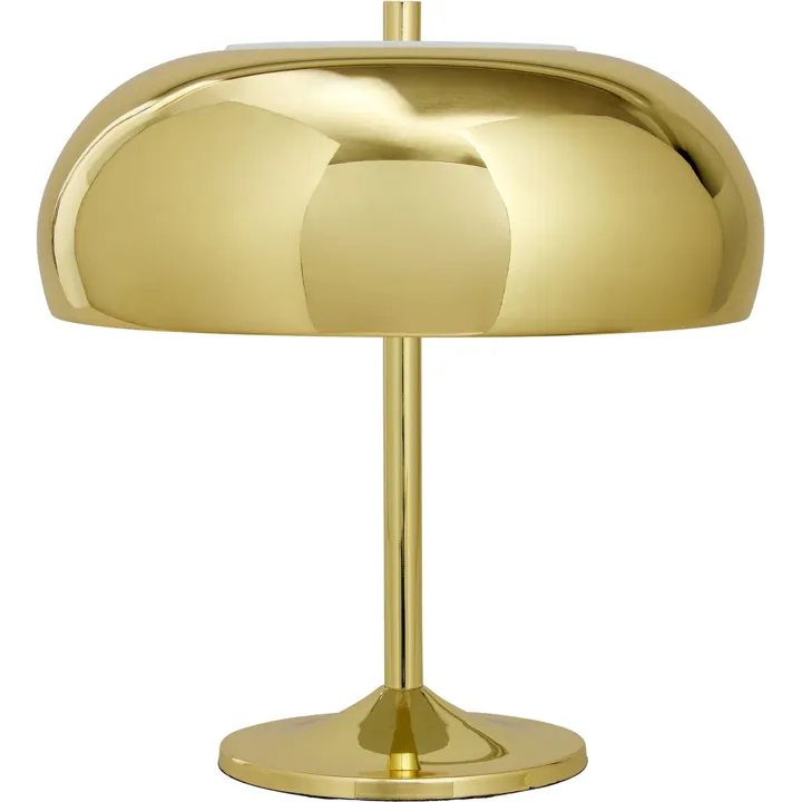 Decotique Deco Disco Messing – bordlampe — produktfoto