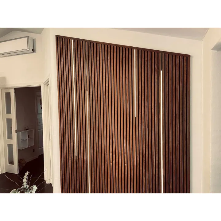 Ecofoss for akustik paneler, 240 cm, med opdelt lys, 4-pak – LED-strip — produktfoto