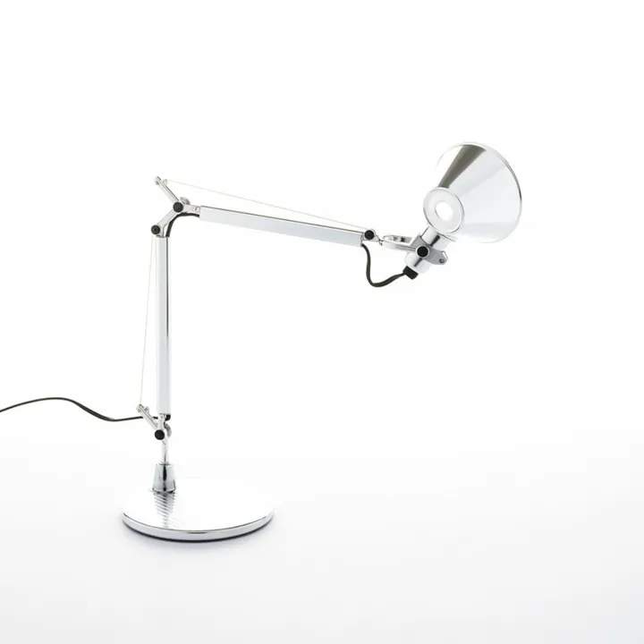 Artemide Tolomeo Micro Poleret Aluminium – bordlampe — produktfoto