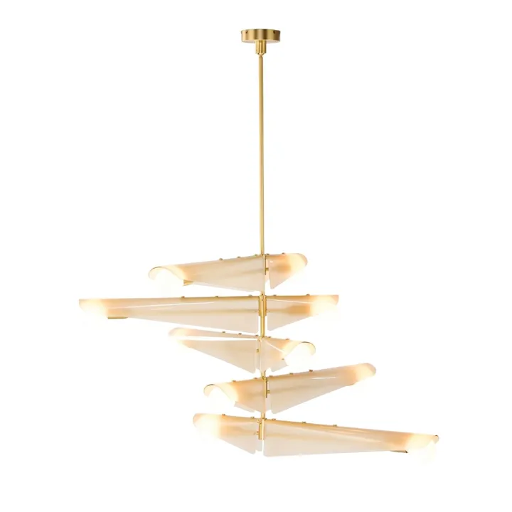 Tala Sycamore 5 Messing/Dusk Pink – loftlampe — produktfoto