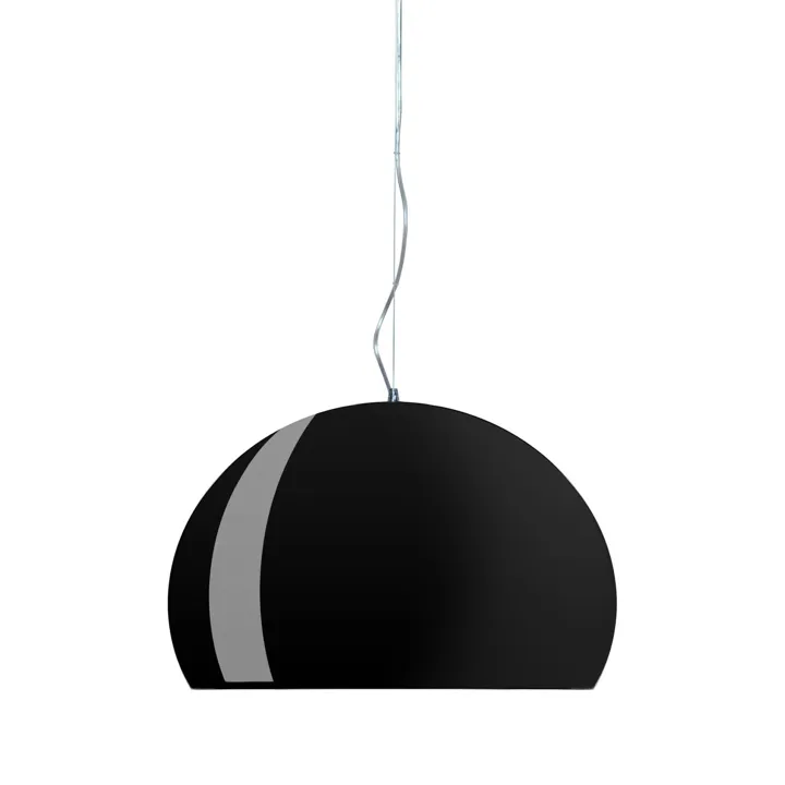 Kartell FL/Y Medium Sort – pendel — produktfoto
