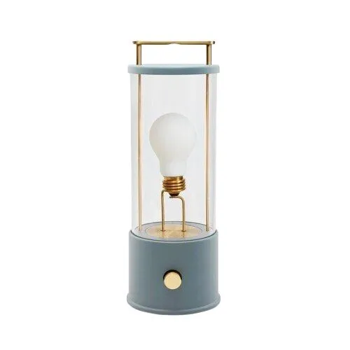 Tala x Farrow & Ball The Muse 2.0 Selvedge Blue – transportabel bordlampe — produktfoto