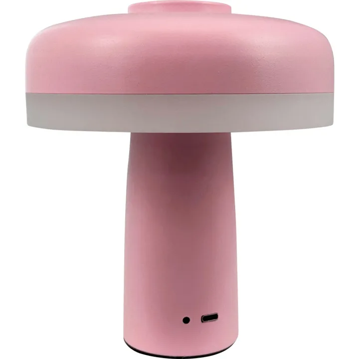 Dyberg Larsen Porter genopladelig , lyserød – bordlampe — produktfoto