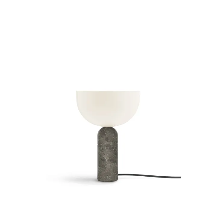 New Works Kizu Grå Marmor Lille – bordlampe — produktfoto
