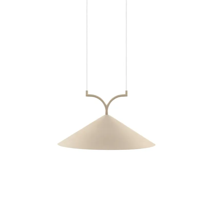 Globen Lighting Curve 50 Beige – pendel — produktfoto