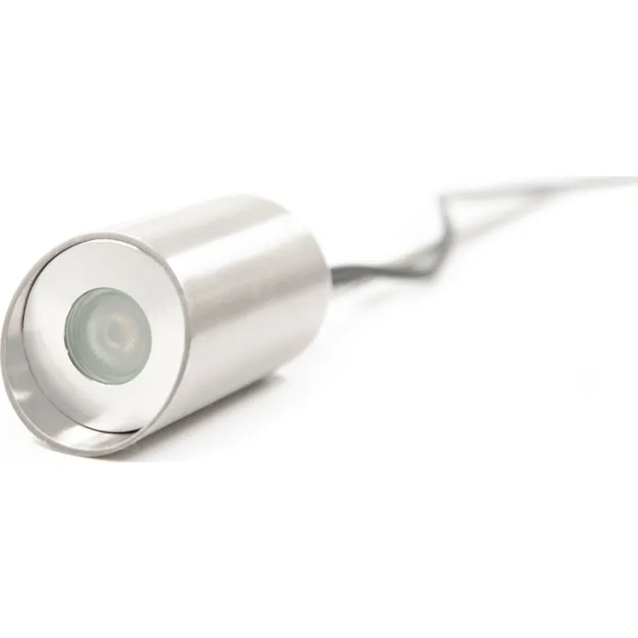 Light By Juul med Juulius 3 spot, rustfrit stål – bedlampe — produktfoto