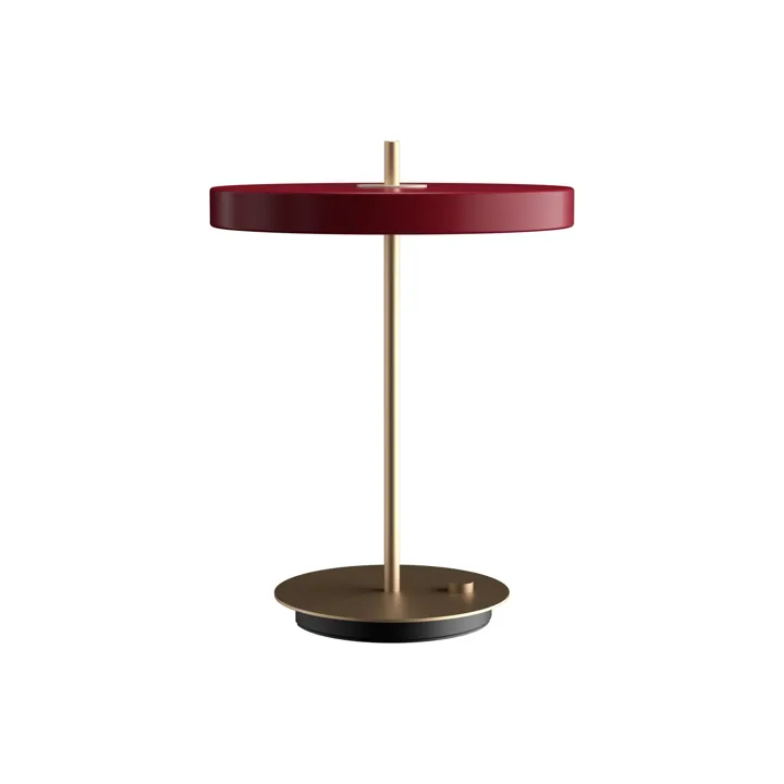 Umage Asteria Rød – bordlampe — produktfoto